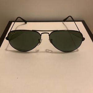 ray bans polarized aviators